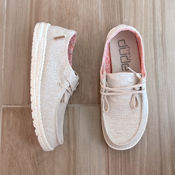 Hey Dude Wendy Chambray Casual Loafers - Picture 3 of 4